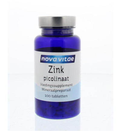 Nova Vitae Zink picolinaat 50mg (100 tabletten)