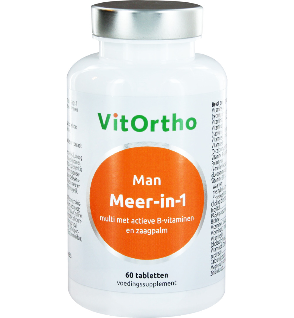 Vitortho Meer In 1 Man (60 tabletten)
