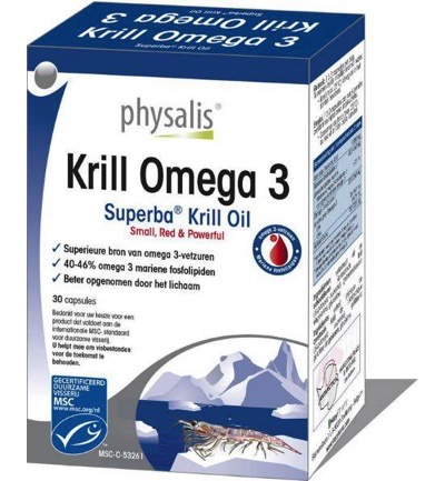 Physalis Krill omega 3 (30 capsules)