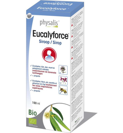 Physalis Eucalyforce siroop bio (150 ml)