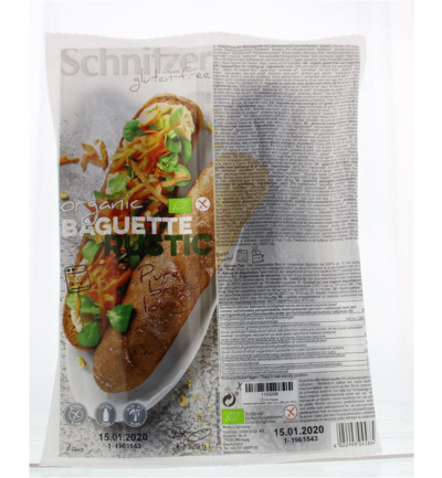 Schnitzer Baguette Rustic Bio (2 X 160 gr)