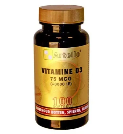 Artelle Vitamine D3 75mcg (100 softgels)