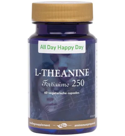 All Day Happy Day L-theanine 250mg (60 vega capsules)