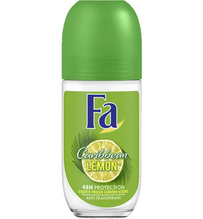 Fa Deodorant roller Caribbean lemon (50 ml)