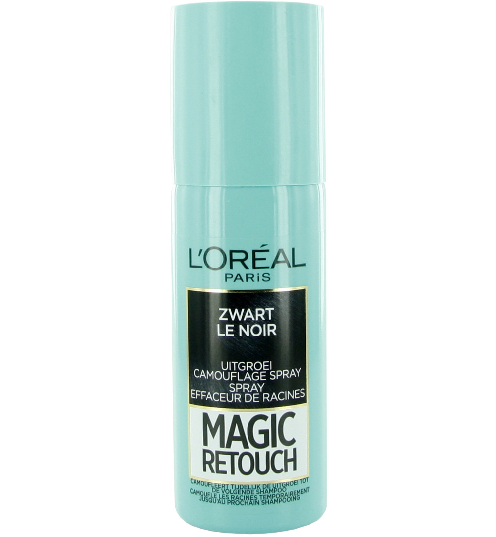 L'Oréal Magic Retouch Zwart Spray (75 ml)