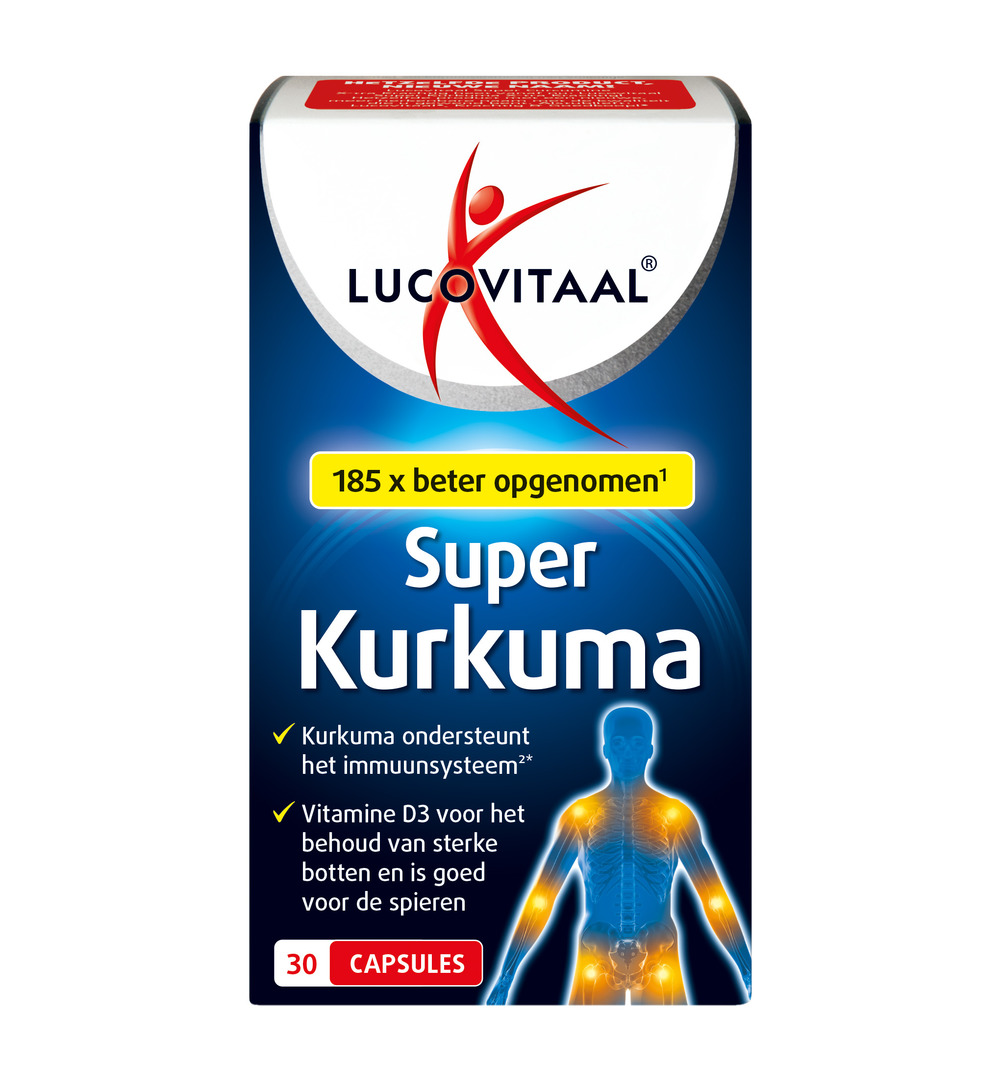 Lucovitaal Kurkuma X-tra Krachtig (30 capsules