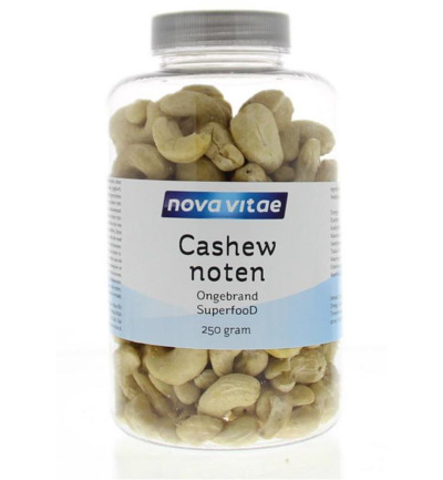 Nova Vitae Cashewnoten Ongebrand Raw (250 gr)