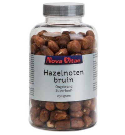 Nova Vitae Hazelnoten Bruin Ongebrand Raw (250 gr)