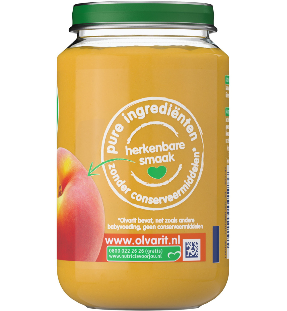 Olvarit Perzik banaan kiwi 6M53 (200 gr)