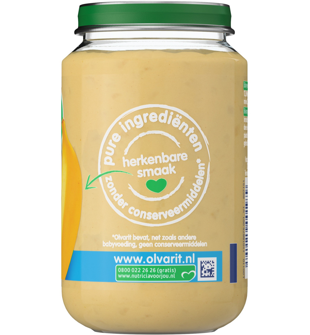 Olvarit Appel banaan peer 8M57 (200 gr)