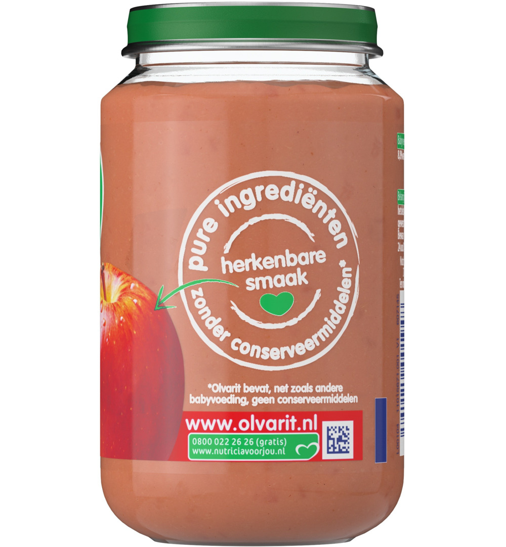 Olvarit Appel peer framboos 12M52 (200 gr)