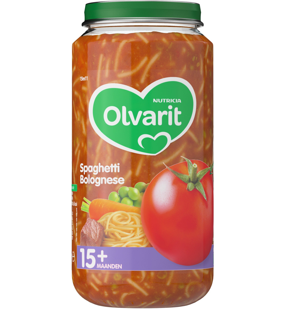 Olvarit Spaghetti bolognese 15M11 (250 gr)