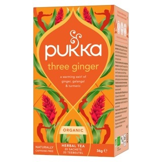 Pukka Organic Teas Three Ginger Bio (20 zakjes)