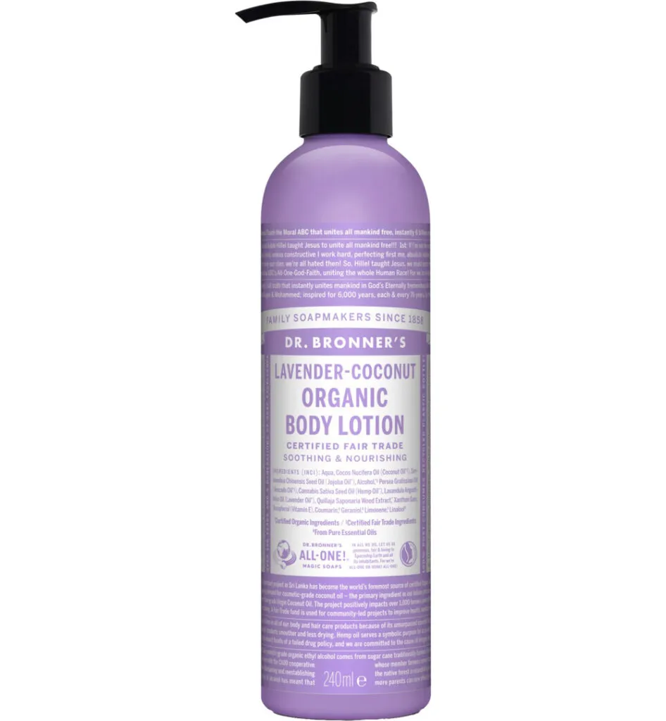 Dr. Bronner's Bodylotion lavendel/kokos (240 ml)