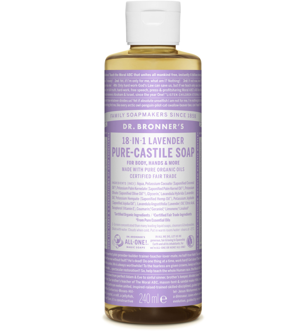 Dr. Bronner's Liquid soap lavender (240 ml)