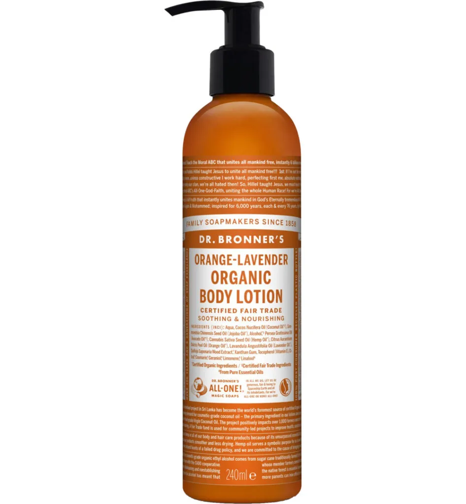 Dr. Bronner's Bodylotion sinaas/lavendel (240 ml)
