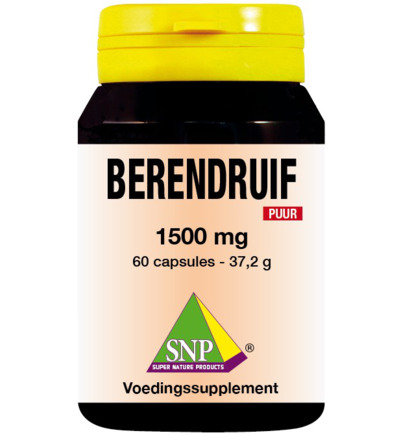 Snp Berendruif 1500 mg puur (60 capsules)