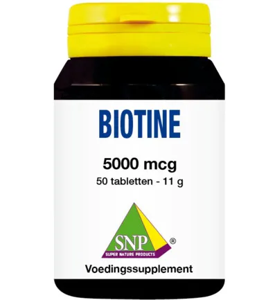 Snp Biotine 5000 mcg (50 tabletten)