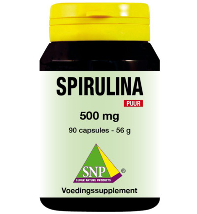 Snp Spirulina 500 mg puur (90 capsules)