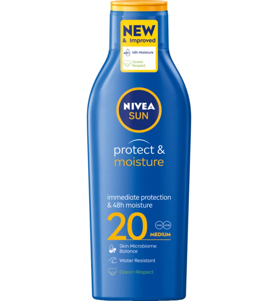 Nivea Sun protect & hydrate zonnemelk SPF20 (200 ml)