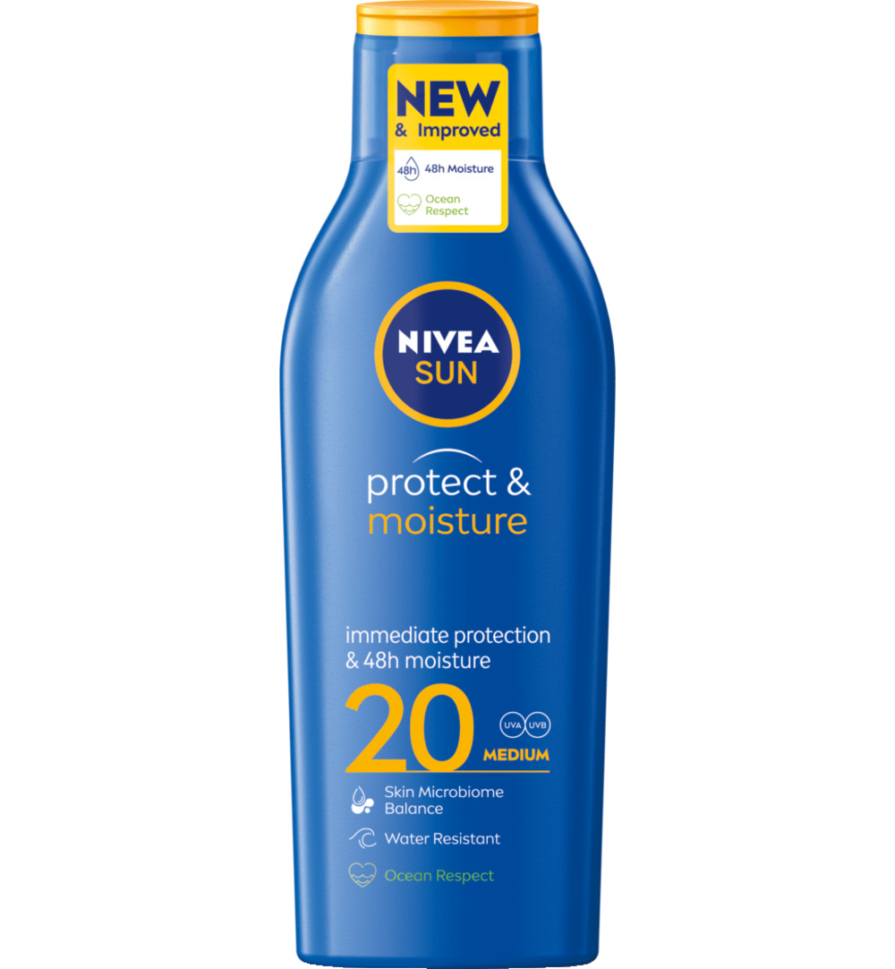Nivea Sun protect & hydrate zonnemelk SPF20 (200 ml)