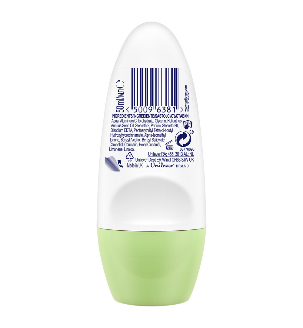 Dove Deodorant roller go fresh cucumber (50 ml) - image 2