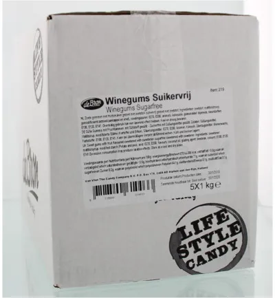De Bron Winegums suikervrij (5000 gr)