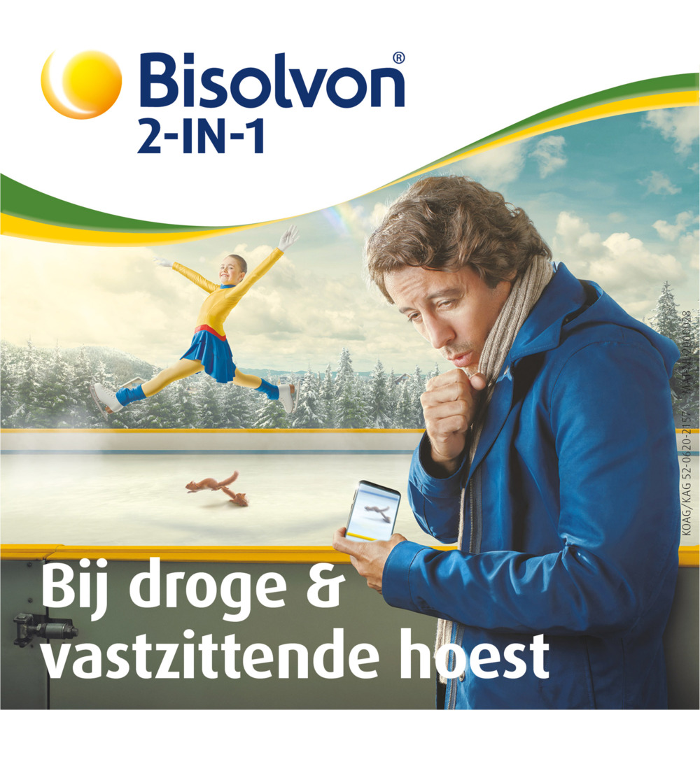Bisolvon Drank 2-in-1 volwassenen (133 ml) - image 3