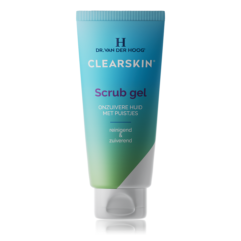 Dr. Van Der Hoog Clearskin scrub gel tube (100 ml)