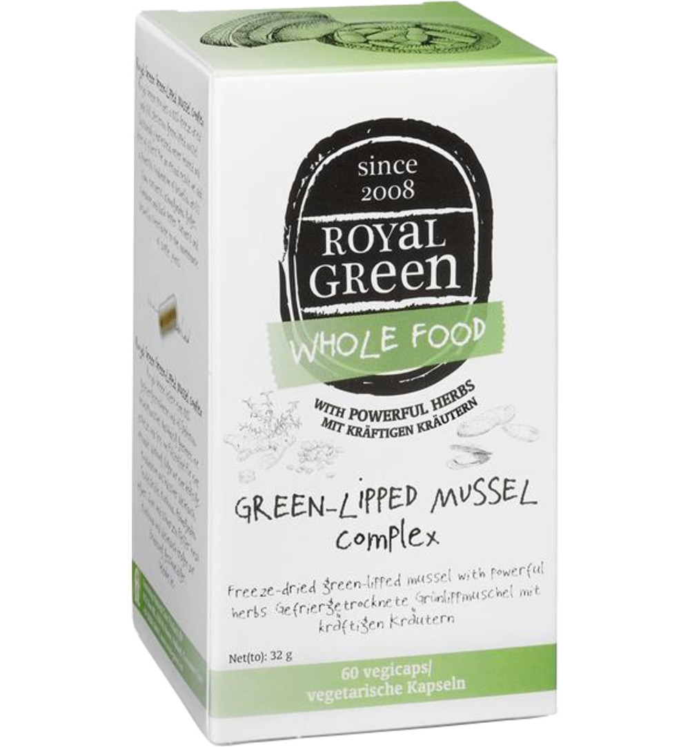 Royal Green Green-lipped Mussel Complex (60 vega capsules)
