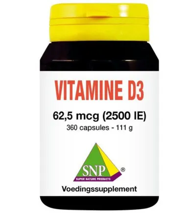 Snp Vitamine D3 2500IE (360 capsules)