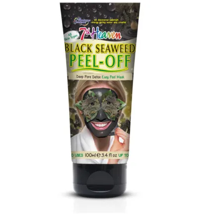 Montagne Jeunesse 7th Heaven gezichtsmasker black seaweed peel off (100 gr)
