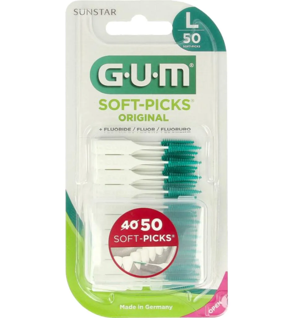 Gum Soft picks large original (50 stuks)