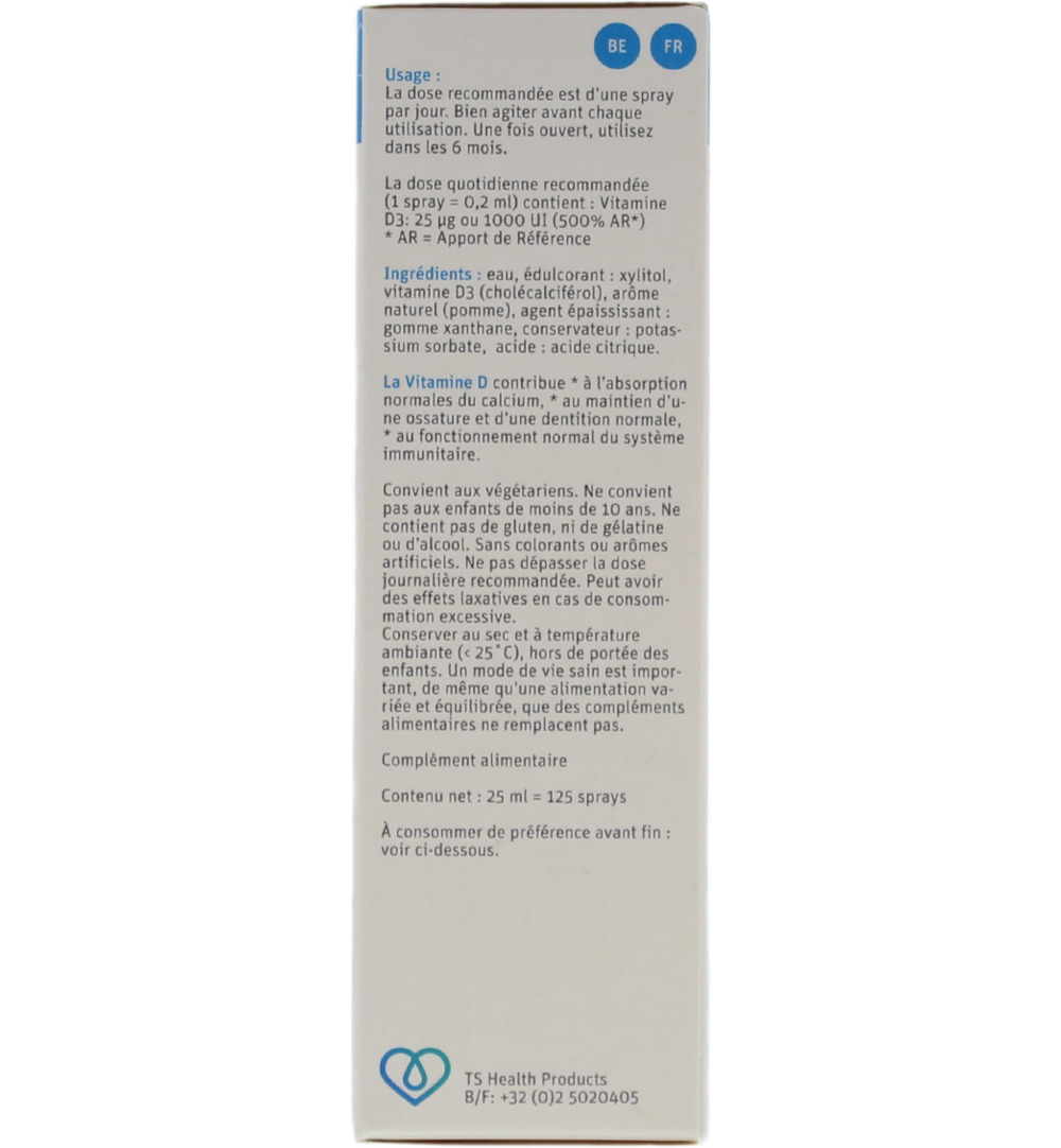 TS Choice Vitaminespray vitamine D 1000 (25 ml) - image 6