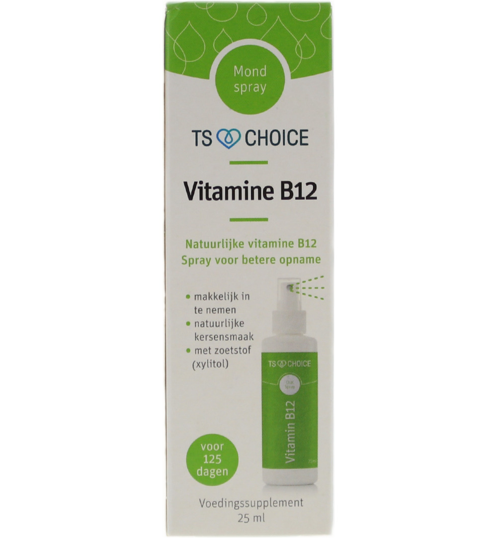 TS Choice Vitaminespray vitamine B12 bio (25 ml)