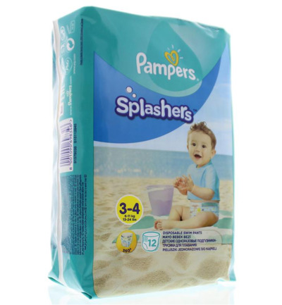 Pampers Splashers S3 carrypack (12 stuks)