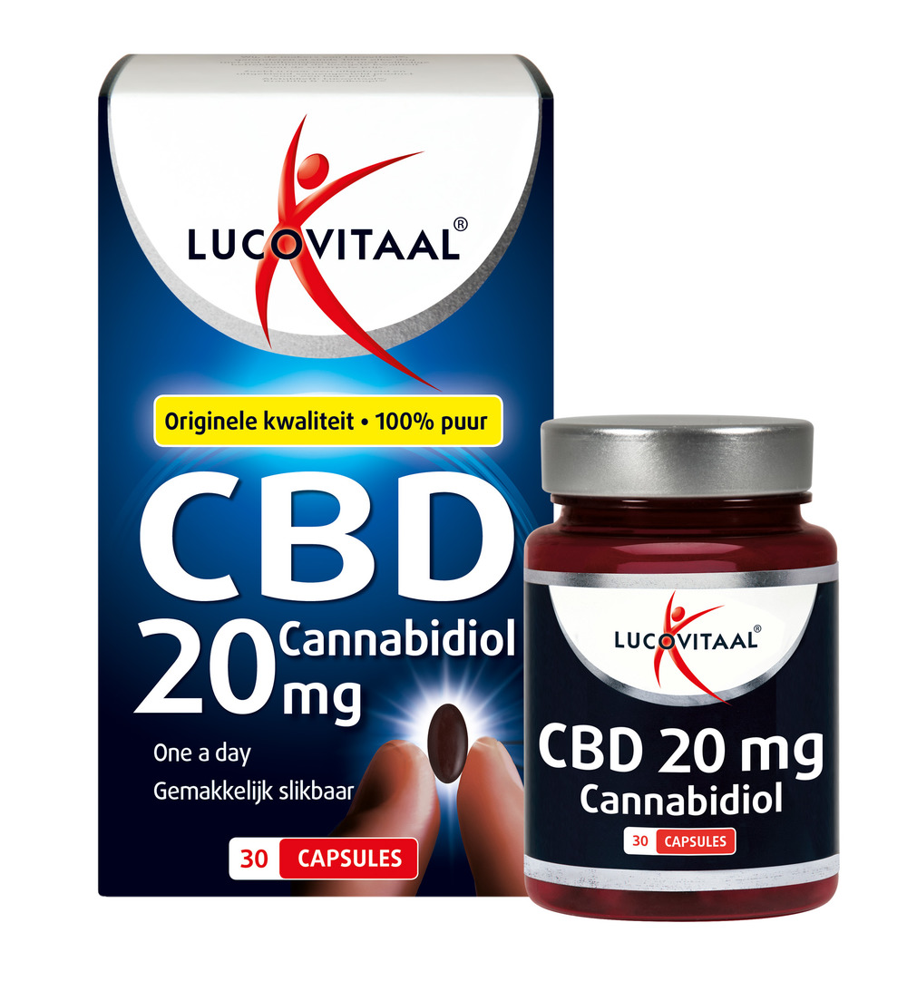 Lucovitaal CBD 20mg (30 capsules) - image 3