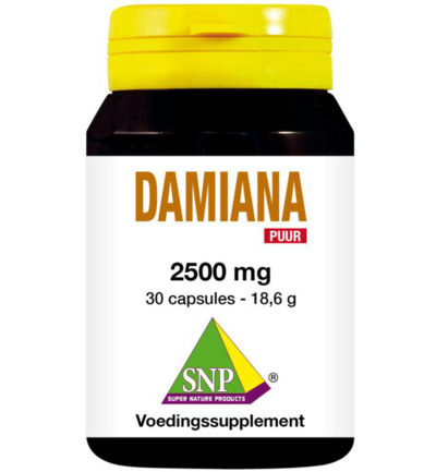 Snp Damiana extract 2500 mg puur (30 capsules)