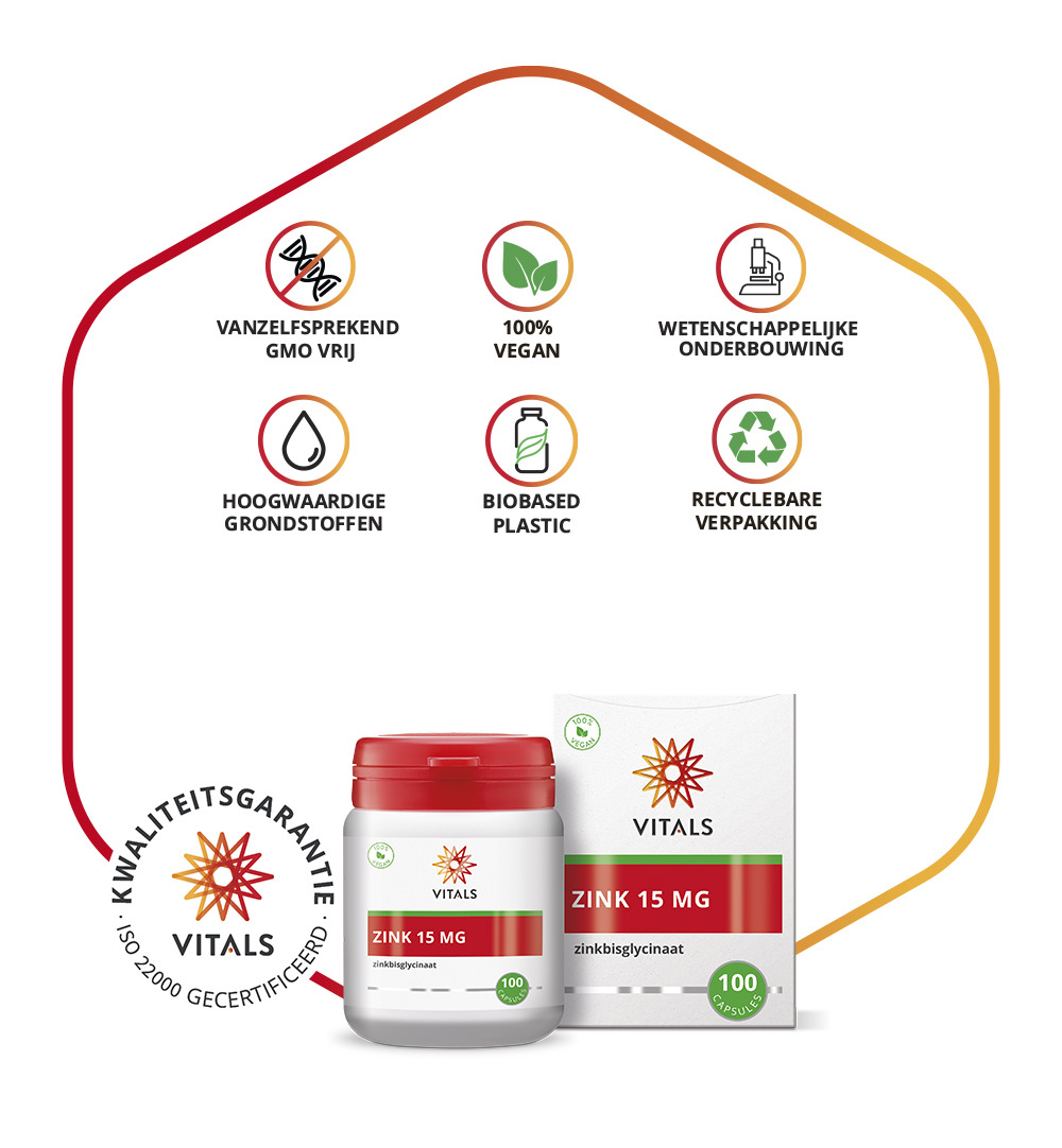 Vitals Zink 15mg (100 capsules) - image 4