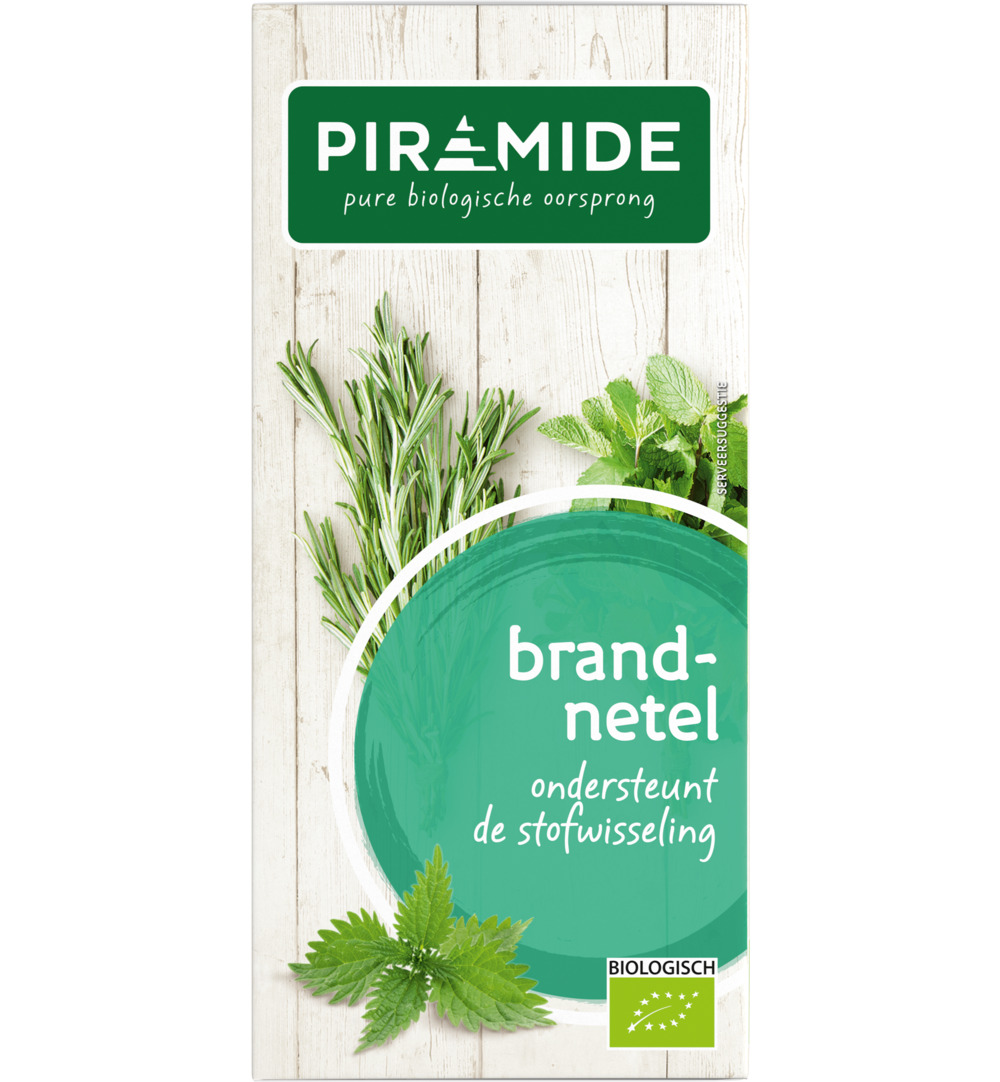 Piramide Brandnetel Thee Eko Bio (20 stuks)