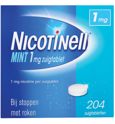 Nicotinell Mint 1 mg (204 zuigtabletten)