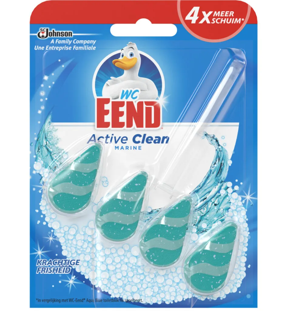 Wc Eend Blok activ clean marine (1 stuk)