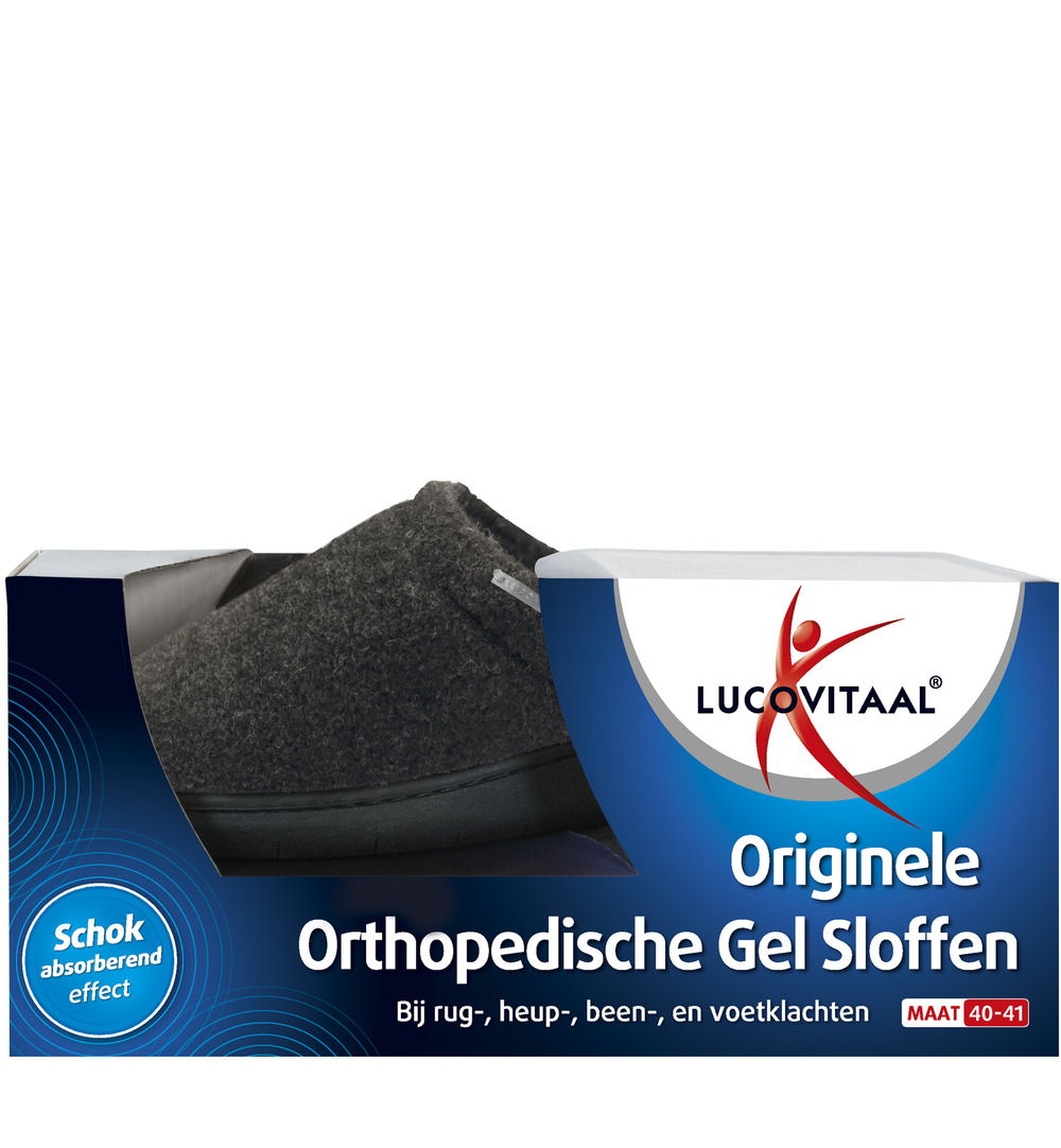 Lucovitaal Orth. Gel Sloffen 40-41 (1 paar)