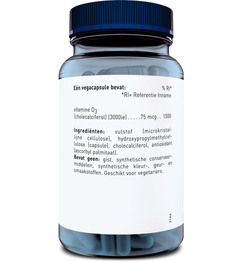 Orthica Vitamine D-75 (60 vega capsules) - image 2