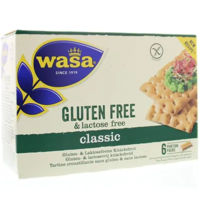 Wasa Zweeds Knackebrood 6 X 40Gram (240 gr)