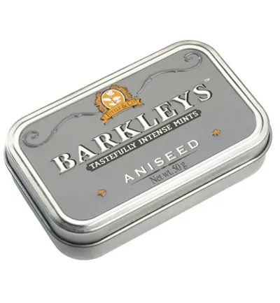 Barkleys Classic mints aniseed (50 gr)