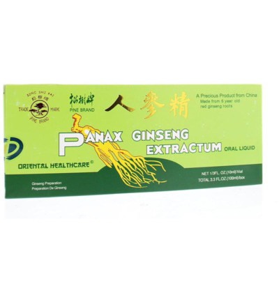 Oriental Healthcare Panax Ginseng Extractum 10X10Ml (100 ml)