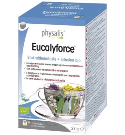 Physalis Eucalyforce Thee Bio (20 stuks)