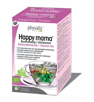 Physalis Happy Mama Thee Bio (20 stuks)