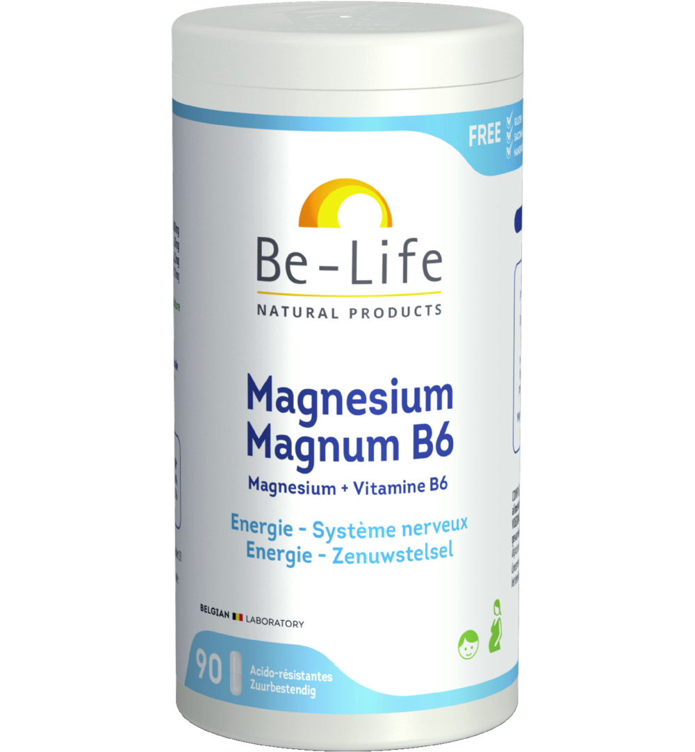 Be-Life Mg Magnum & B6 (90 capsules)